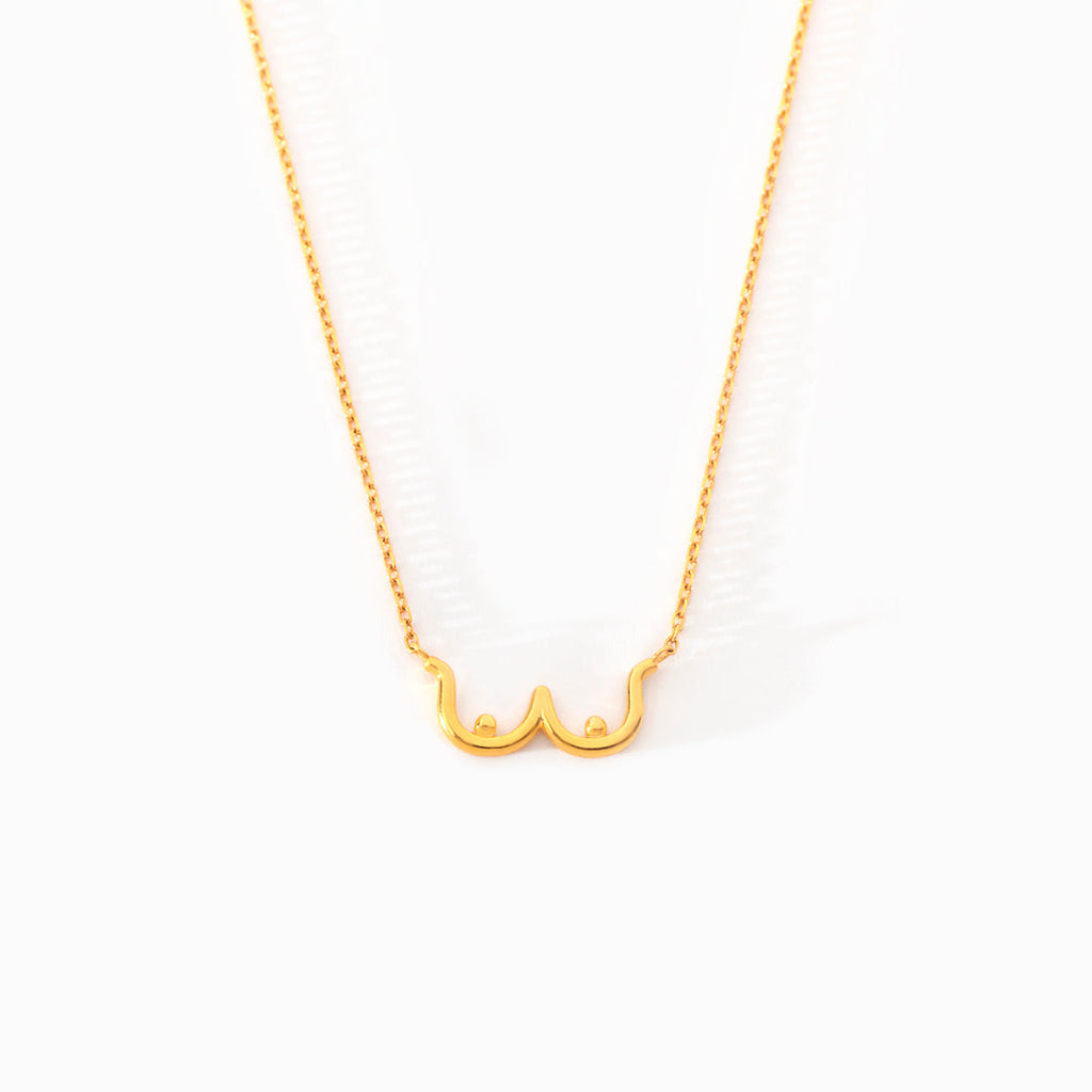 Tits Out Sis Boobie Necklace