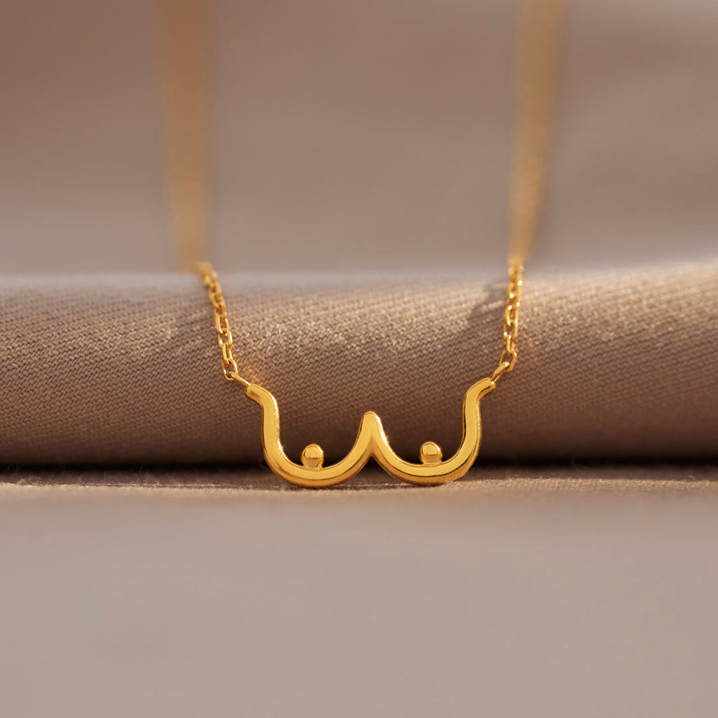 Tits Out Sis Boobie Necklace