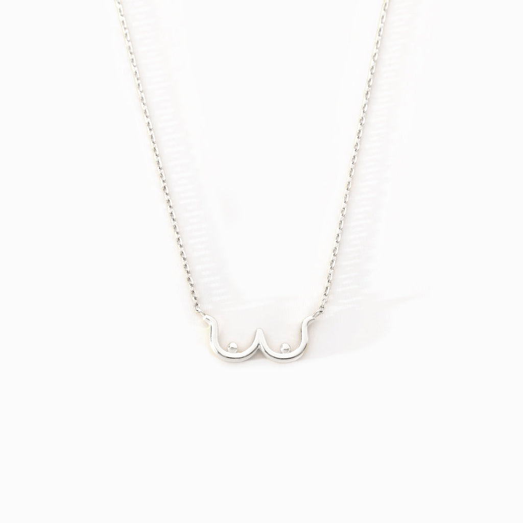 Tits Out Sis Boobie Necklace
