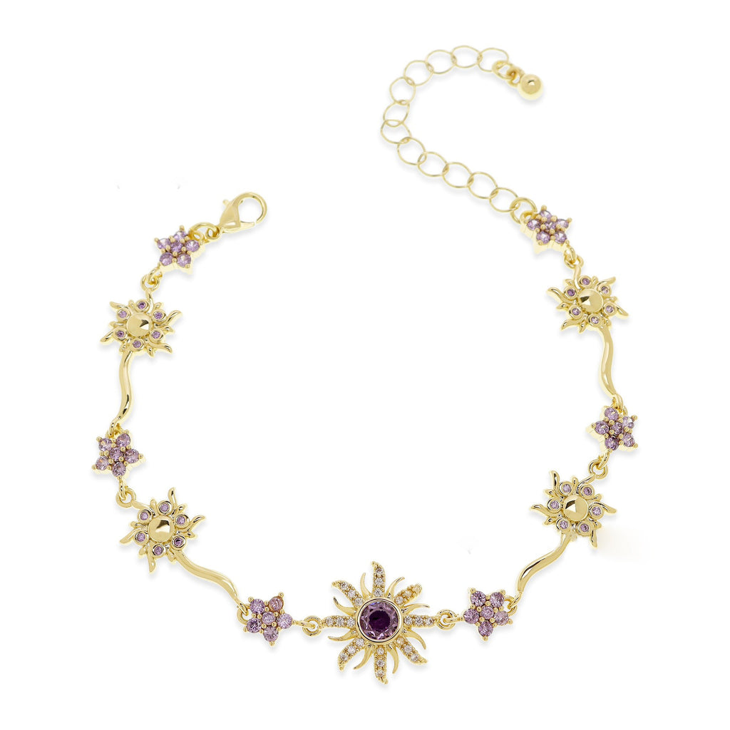Sunflower Princess Gemstone Bracelet