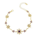 Sunflower Princess Gemstone Bracelet