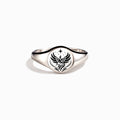 Tough As Fck Phoenix Signet Ring