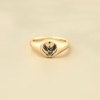 Tough As Fck Phoenix Signet Ring