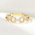 Mother And Daughter Forever Linked Together Ring