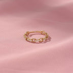 Mother And Daughter Forever Linked Together Ring