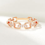 Mother And Daughter Forever Linked Together Ring