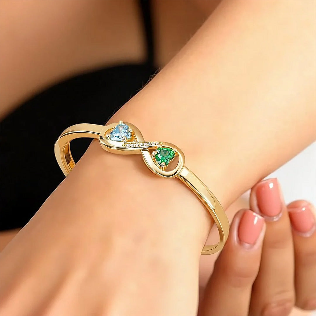 For Friend- You'Re My Favorite Bitch Custom Birthstones Bracelet