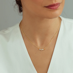 For Love- Custom Family Birthstone Elegant Necklace
