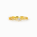 It's Okay Interweaved Ring