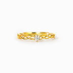 It's Okay Interweaved Ring