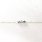 Celestial Bloom Birthstone Bracelet