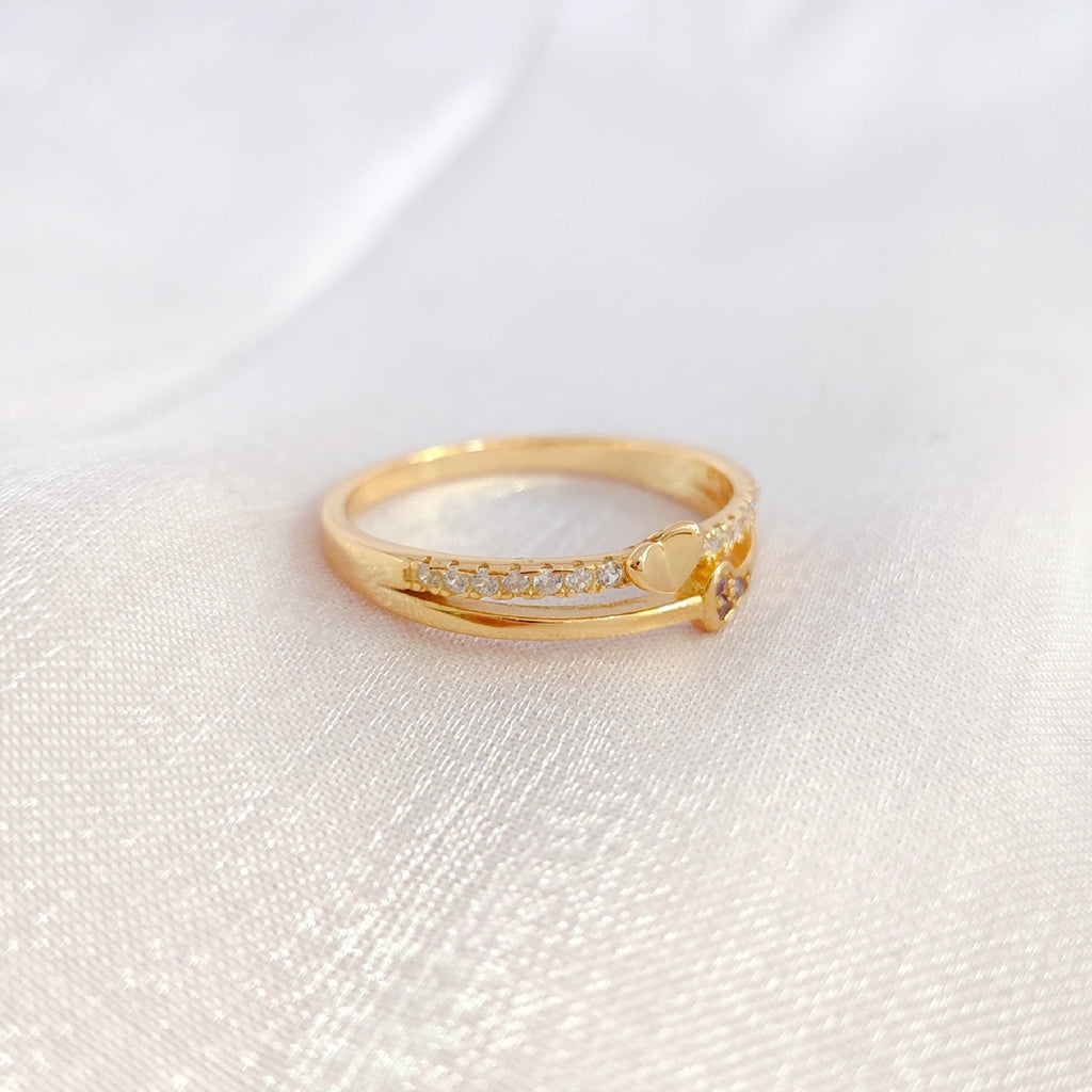 For Daughter- My Heart Will Always Be Tied To Yours Ring