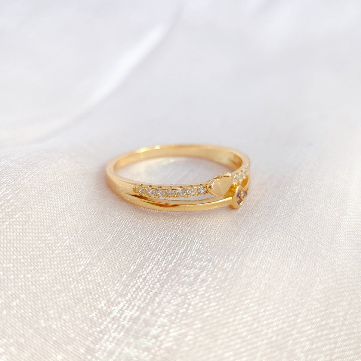 For Daughter- My Heart Will Always Be Tied To Yours Ring