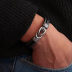 To My Son- Keep Me In Your Heart Infinity Custom Bracelet