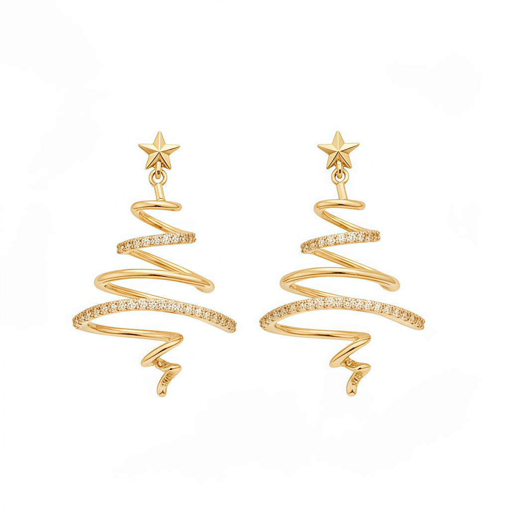 Christmas Tree Earrings