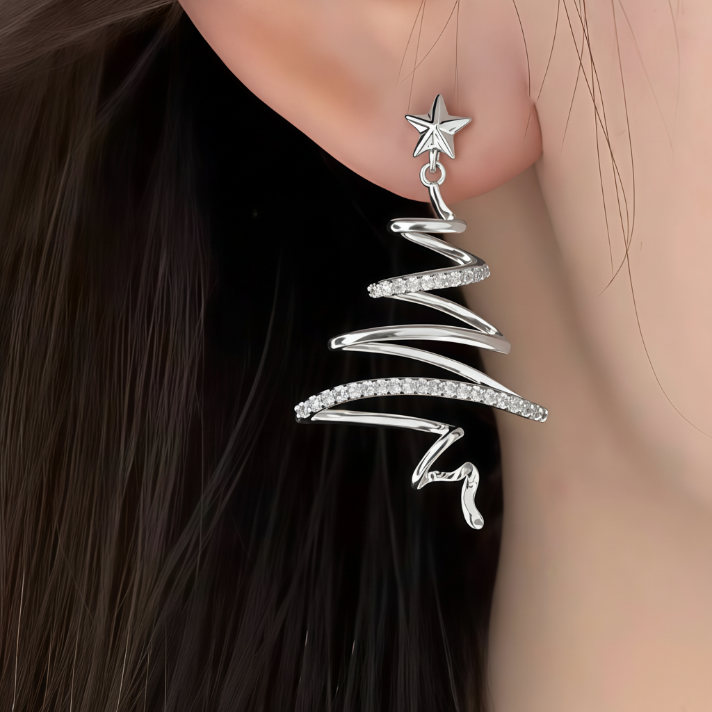 Christmas Tree Earrings