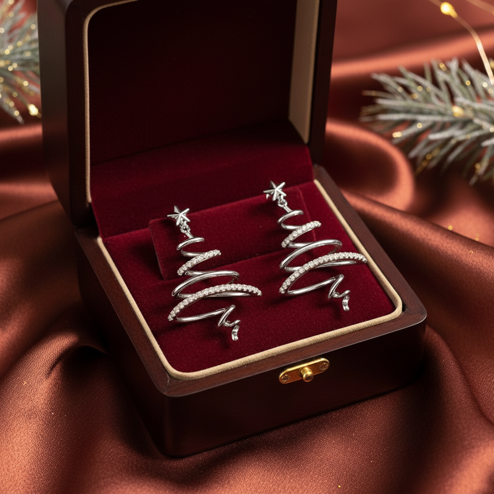 Christmas Tree Earrings