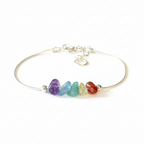 Girl Gang Spell Raw Crystal Bracelet