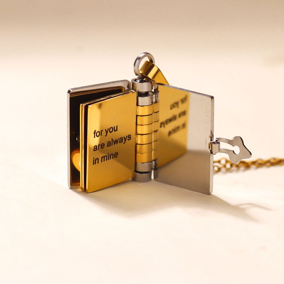 For Granddaughter - The Most Beautiful Chapter Book Necklace