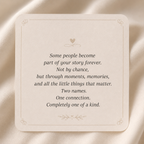 For Love- Personalized Double Name Ring