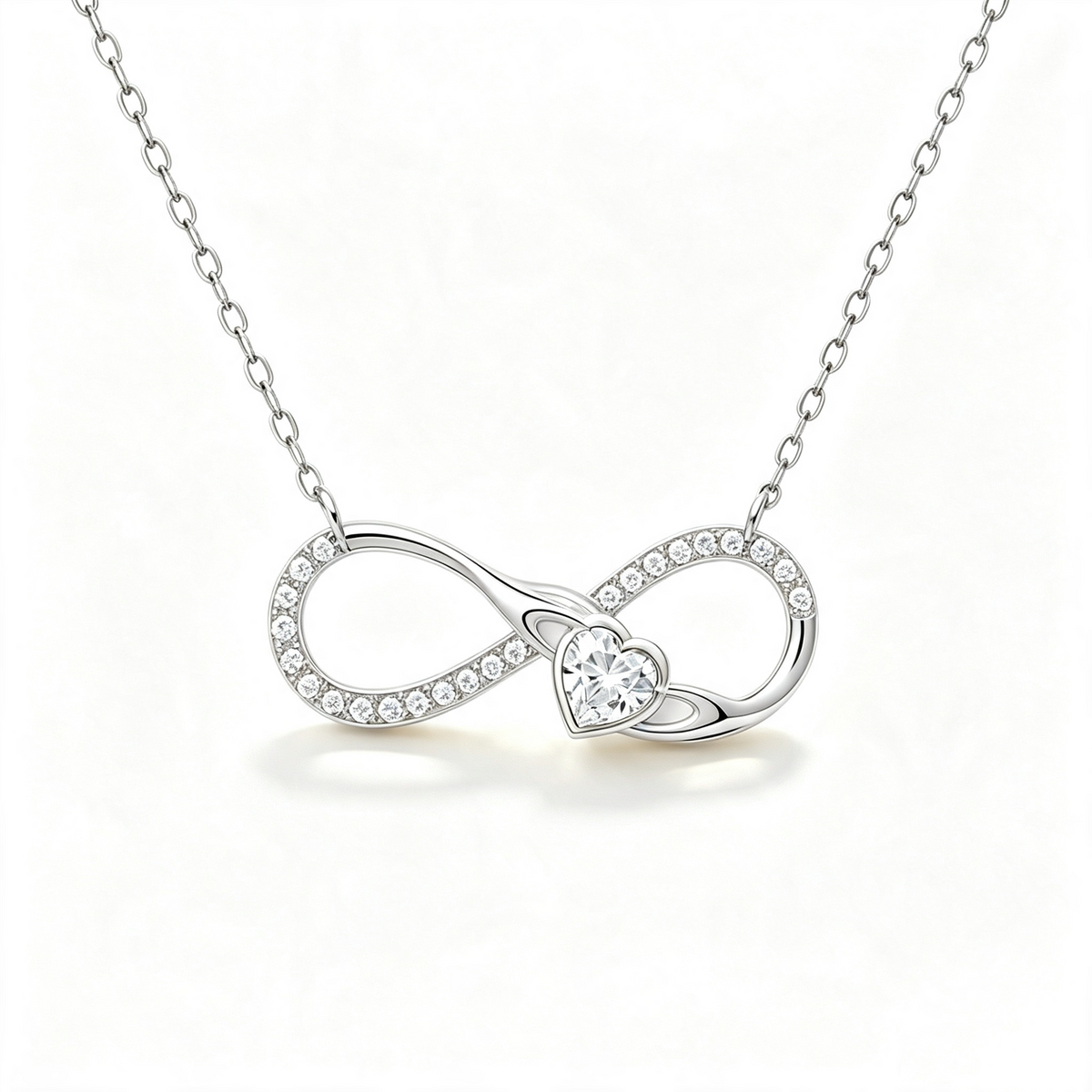 For Unbiological Daughter- Life Brought Us Together Infinity Necklace