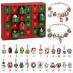 24 Days Of Christmas Advent Calendar Bracelets Set