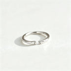 For Love- Custom Two Initial Ring