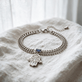Protect Your Peace Hamsa Hand Bracelet