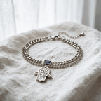 Protect Your Peace Hamsa Hand Bracelet