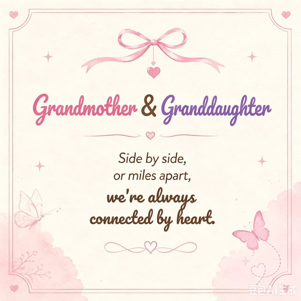 Personalized Grandmother And Granddaughter Double Heart Birthstone&Name Bracelet