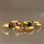 Mother&Daughter Unbreakable Bond Personalized Double Birthstone Ring