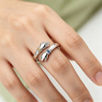 For My Granddaughter– I Always With You Custom Birthstone Ring