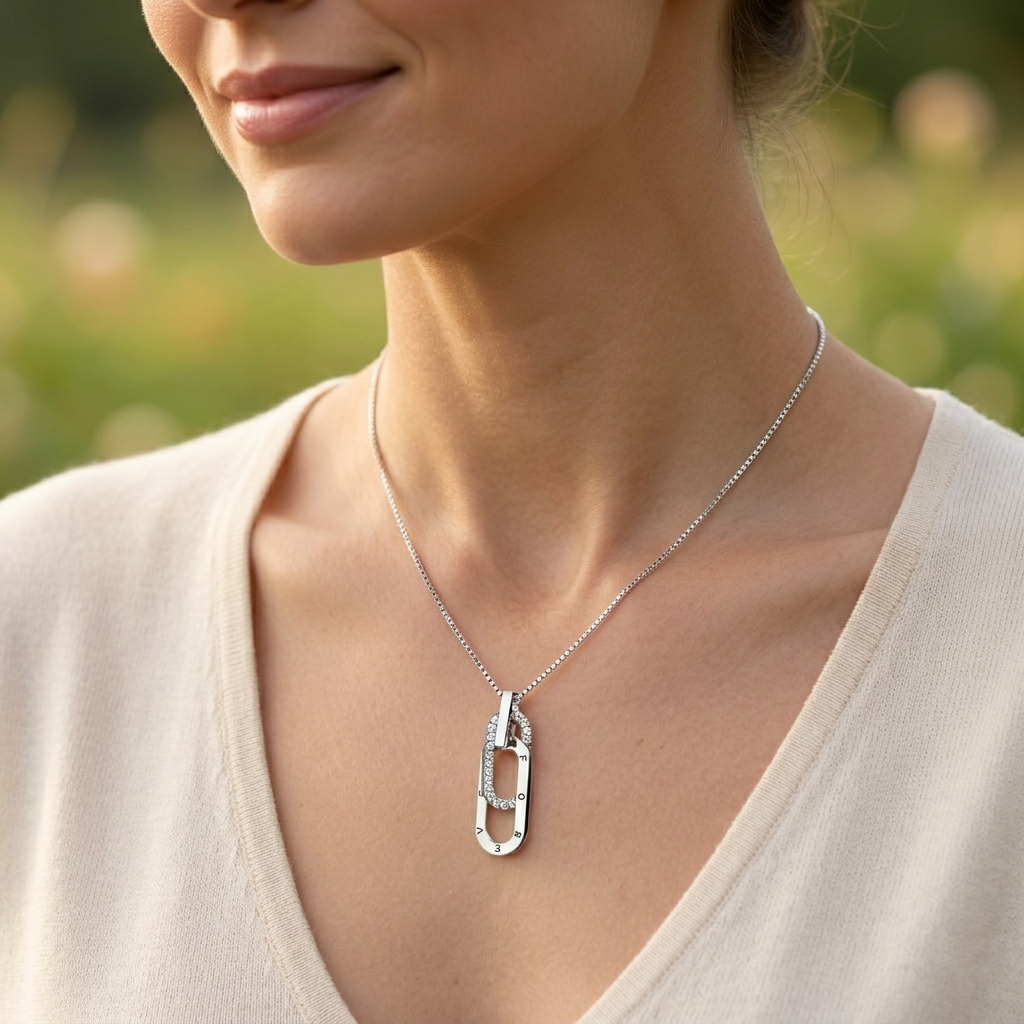 Chosen Sister Interlocking Necklace — 6