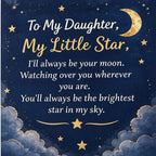 Daughter Moon Personalized Name Necklace — 7