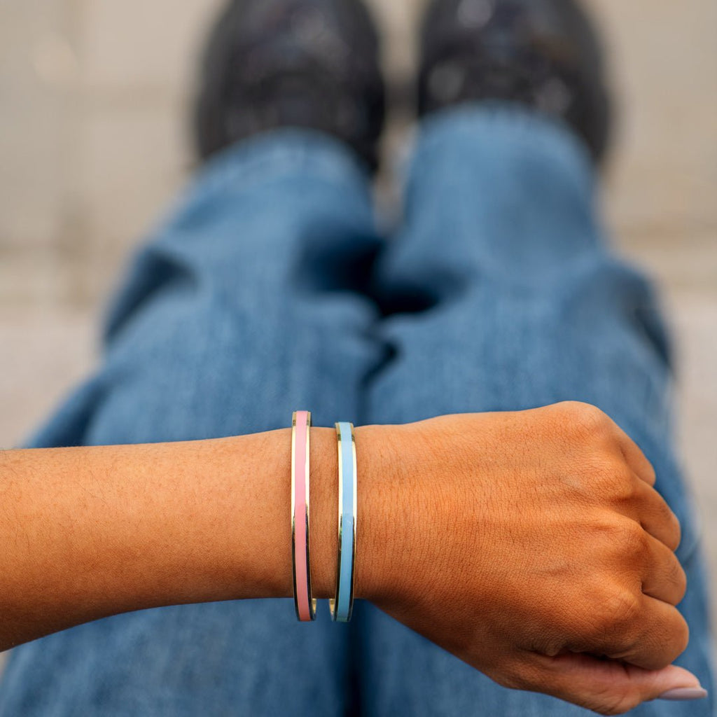 Don’t Let the Hard Days Win Colour Bangle — 10