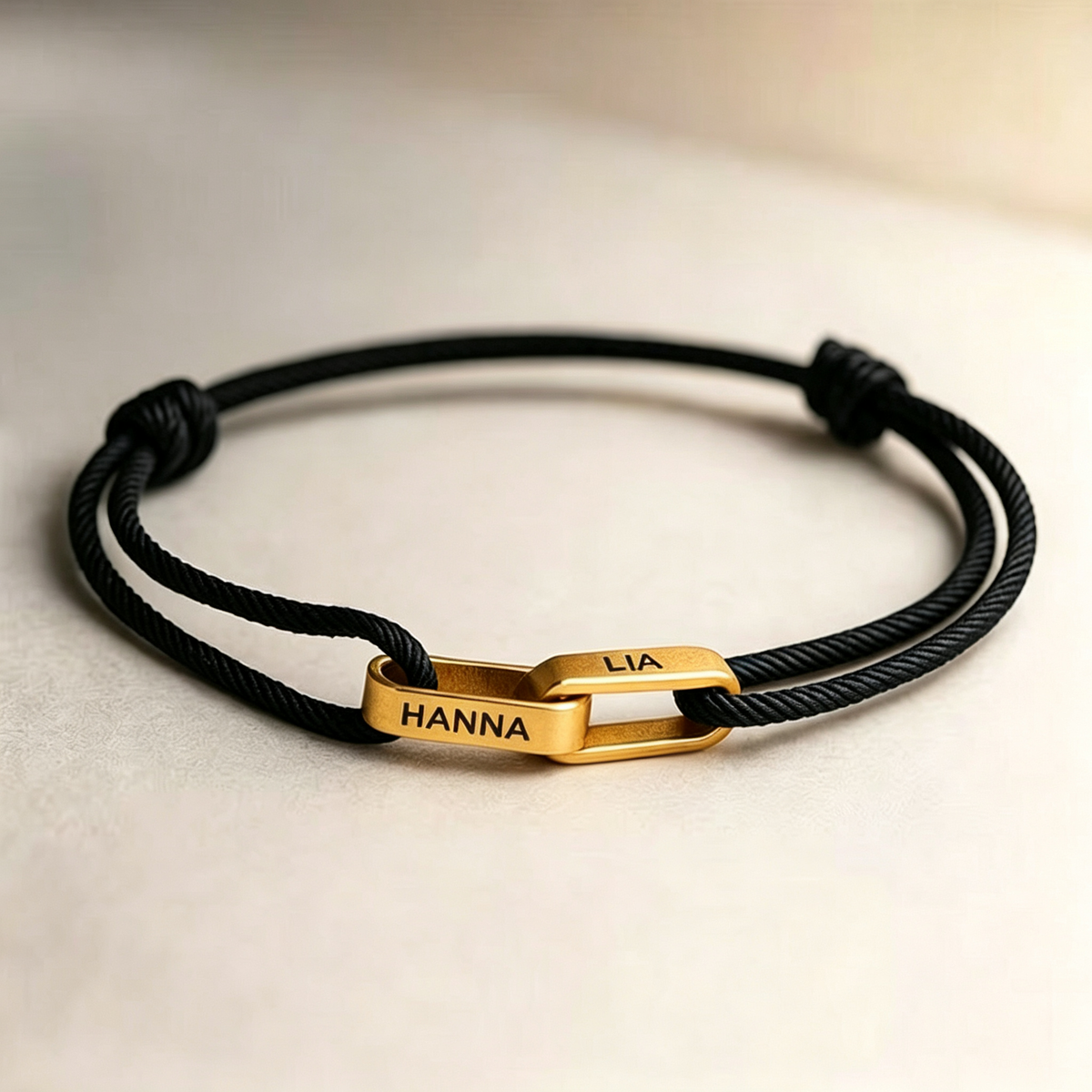 Grandmother & Grandson Personalized Name Bracelet — 3