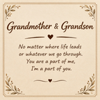 Grandmother & Grandson Personalized Name Bracelet — 8