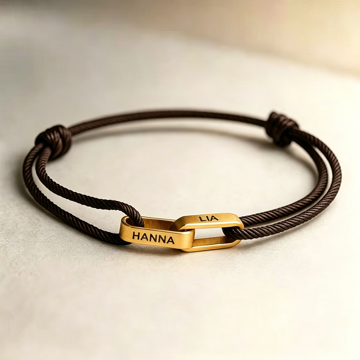 Grandmother & Grandson Personalized Name Bracelet — 5