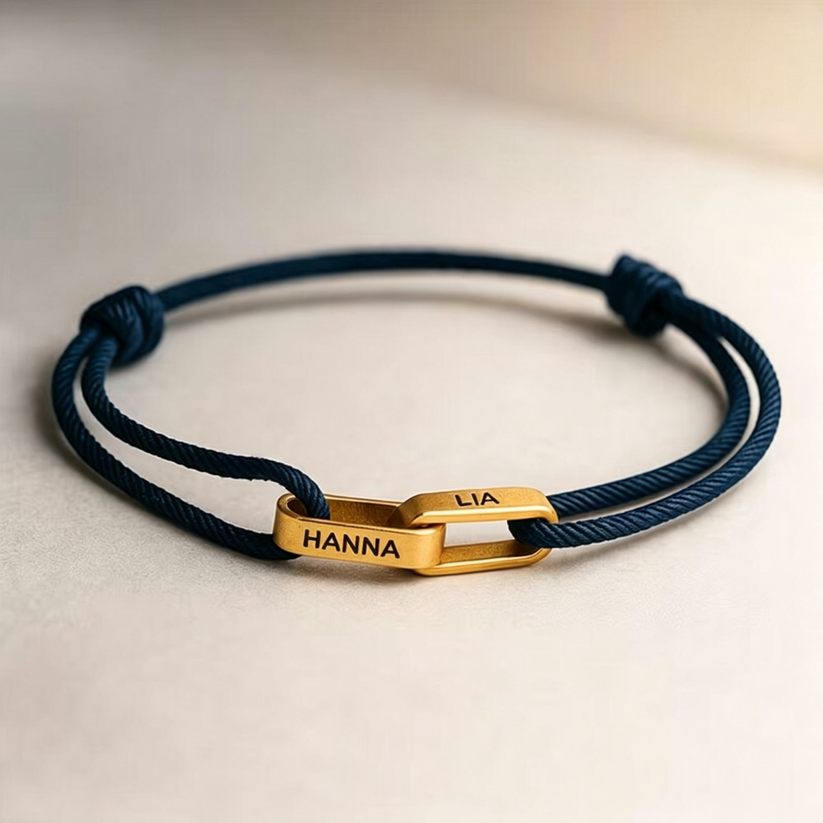 Grandmother & Grandson Personalized Name Bracelet — 6