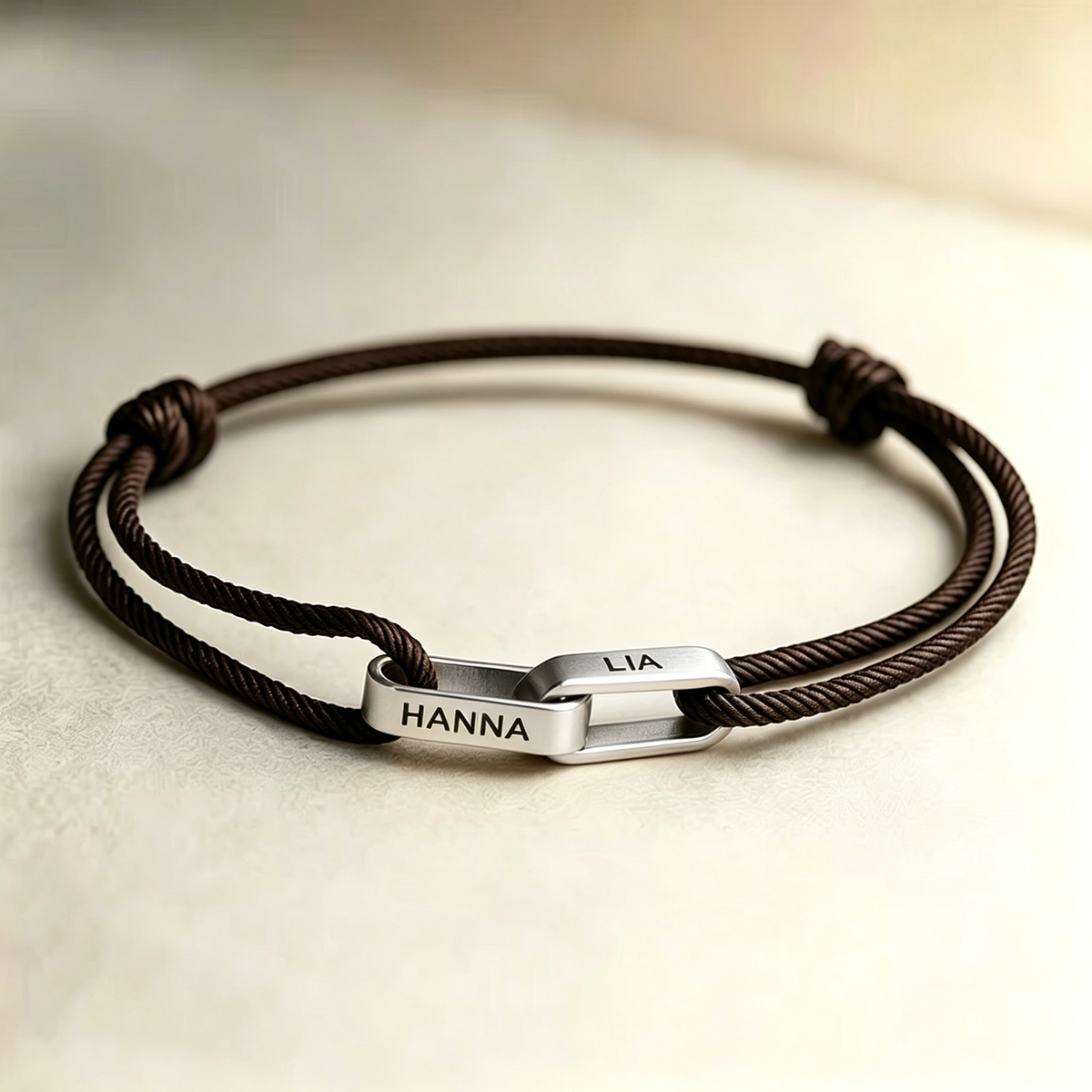 Grandmother & Grandson Personalized Name Bracelet — 7