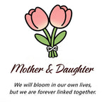 Mother & Daughter Tulip Birthstone Ring — 9