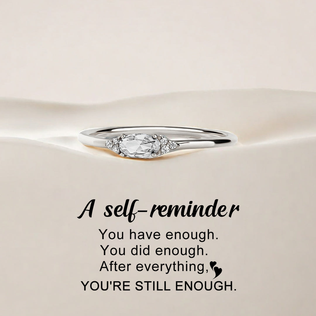 Still Enough diamond thin ring detail 1